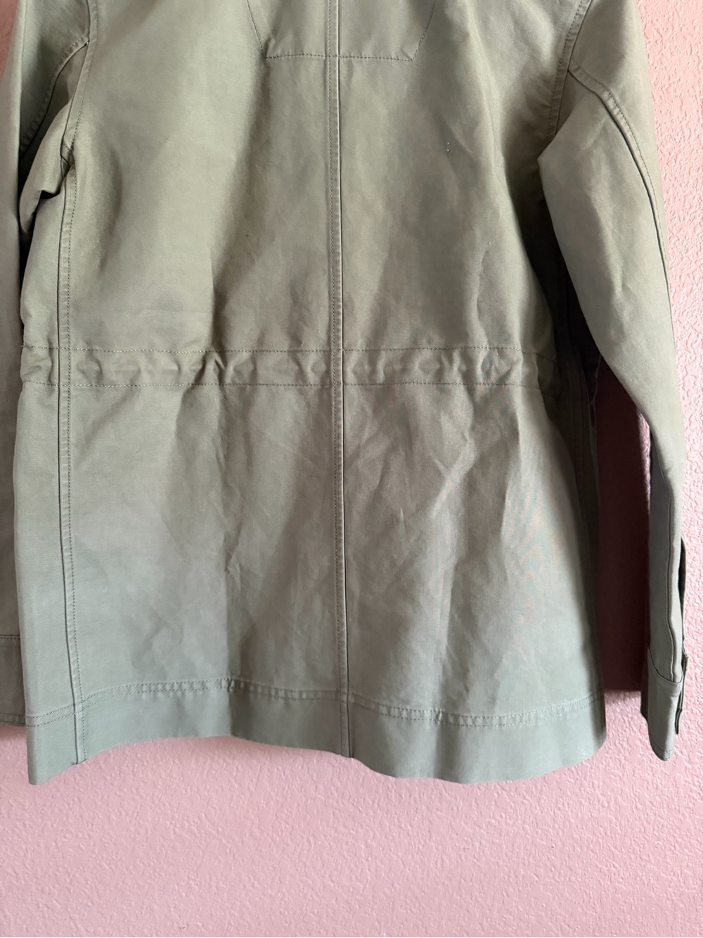 Everlane Khaki Green Utility Field Jacket Size XS - Picture 10 of 11